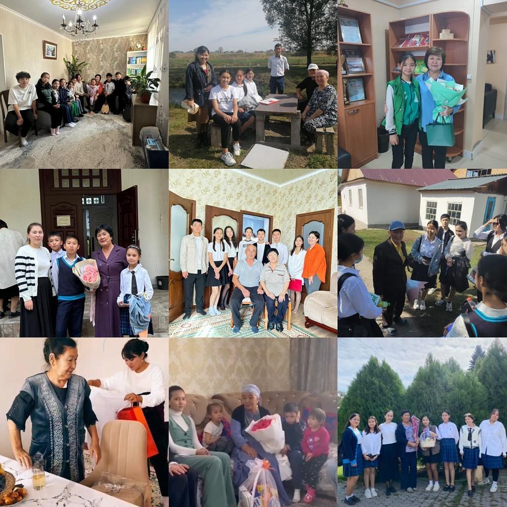 Үлкендерді құрметтеу, қуанышқа бөлеу-баршамызға парыз!